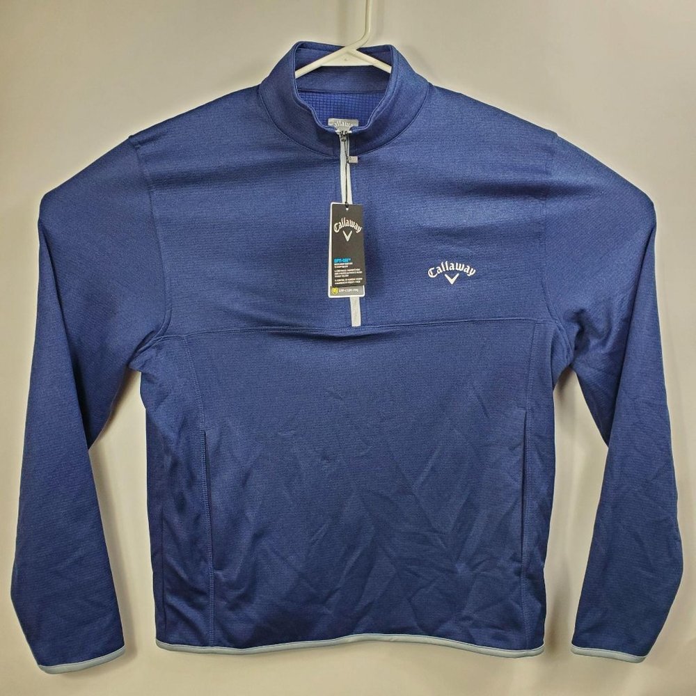 Callaway Mens 1/4 Zip Pullover Jacket Small